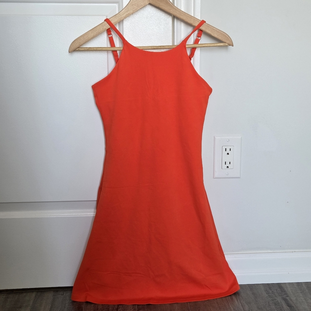 Orange Red Tennis Dress NWOT